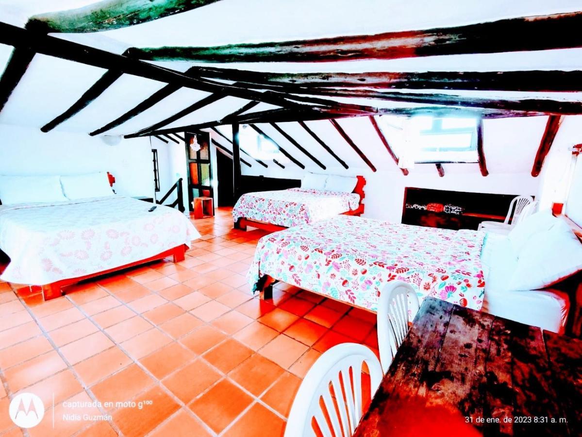 Hostal Balcon De Anita Rancho Tranquera Villa de Leyva Dış mekan fotoğraf