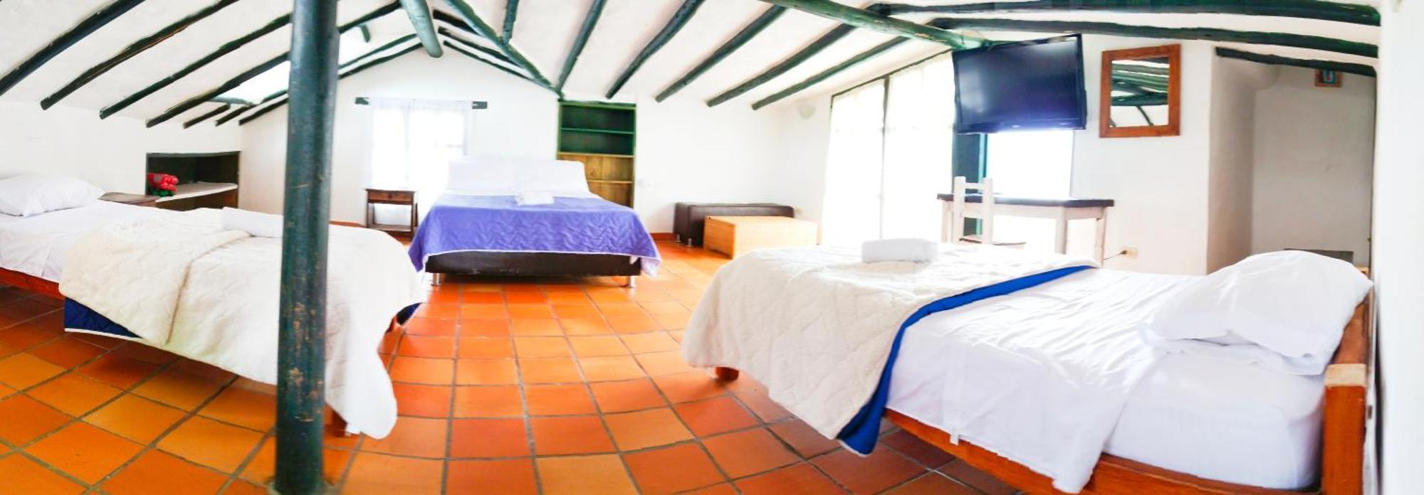 Hostal Balcon De Anita Rancho Tranquera Villa de Leyva Dış mekan fotoğraf