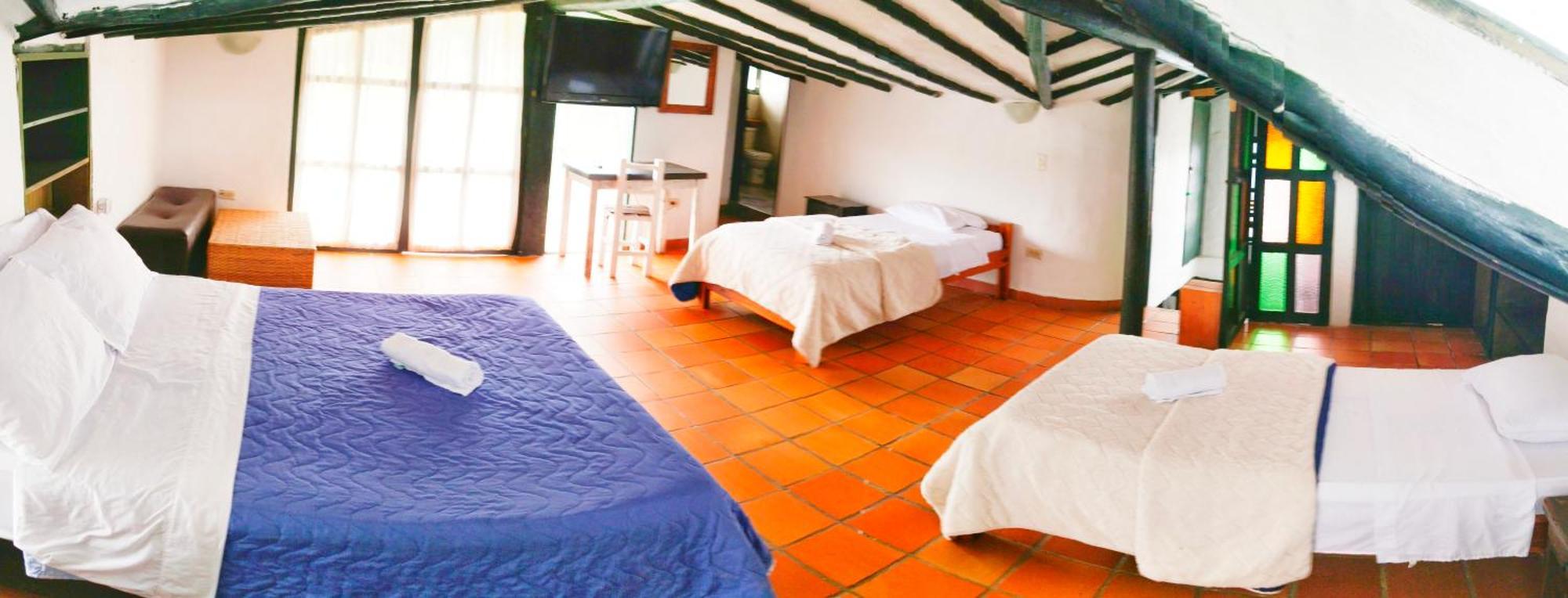 Hostal Balcon De Anita Rancho Tranquera Villa de Leyva Dış mekan fotoğraf
